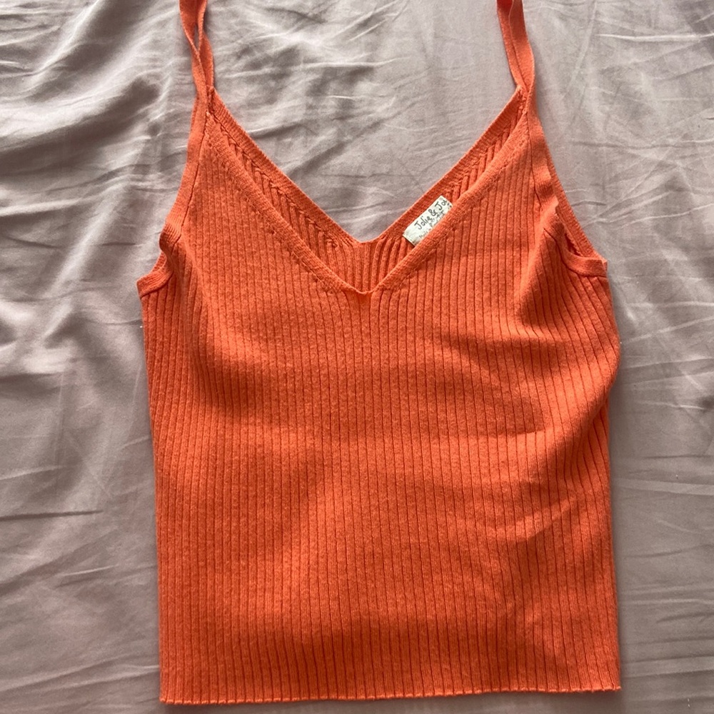 Jolie & joy tank ribbed tank top